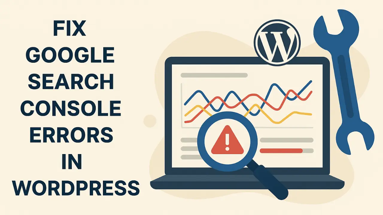 fix google search cansol errors in wordpress
